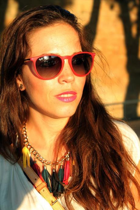 FALDA NEOPRENO CON LUNARES throughmycloset2