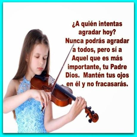 ¿A quién intentas agradar hoy?