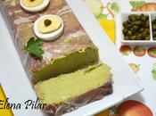 Pastel guisantes jamón