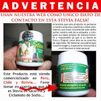 Que no te estafen con falsa stevia