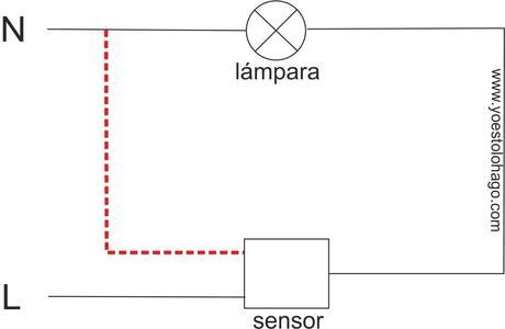 esquema básico sensor de movimiento