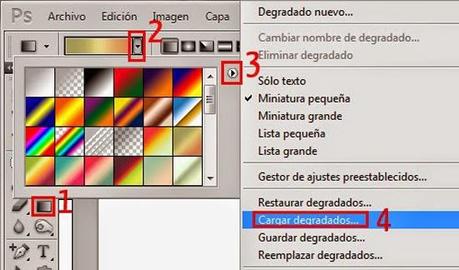 Como Cargar e Instalar Recursos en Adobe Photoshop