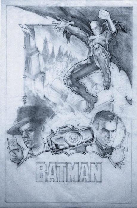 Pósters:  Los afiches rechazados de John Alvin para Batman