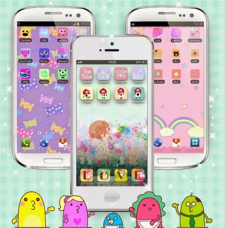 Aplicación para decorar tu smartphone super lindo