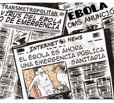 front page cómic - virus ébola 2014