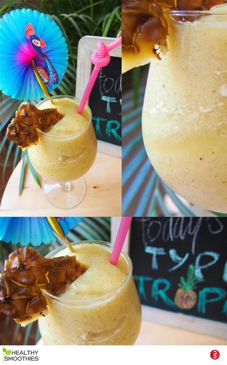 Today’s special: Typical Tropical {White Smoothie} Typical Tropical Ingredients by la Coquette