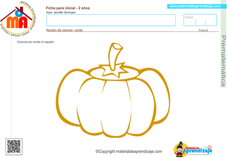 08 prematematica 2 años - color verde 2