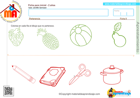 09 Aprestamiento 2 años - pertenencia