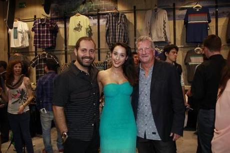 Eduardo Araiza, Debora Comba y Bob McKnight