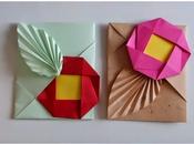 Sobre origami hoja flor (Para regalar dinero)