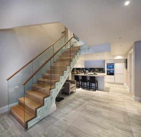 Townhouses Minimalistas en Londres  /  Minimal Style Townhouse in London