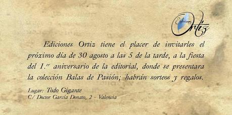 1º Aniversario de Ediciones Ortiz