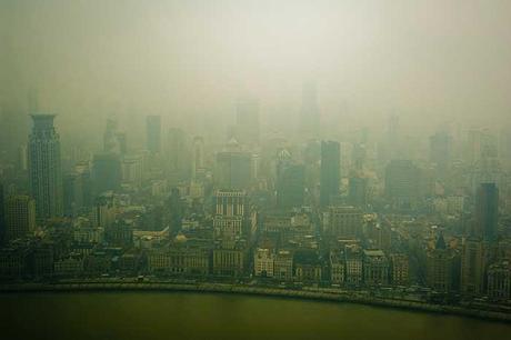contaminación en Shanghai