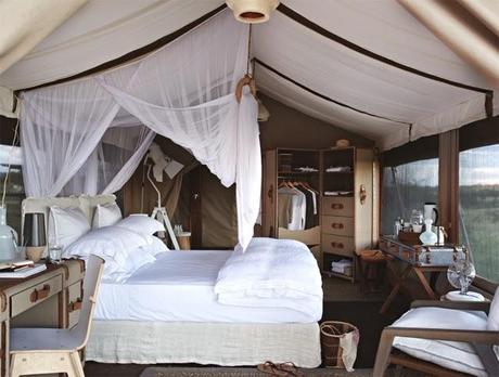 Hotel Campamento Rustico en Tanzania /  Rustic Style Camp Hotel in africa