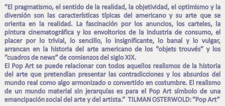 EL POP ART EN ESTADOS UNIDOS: ANDY WARHOL