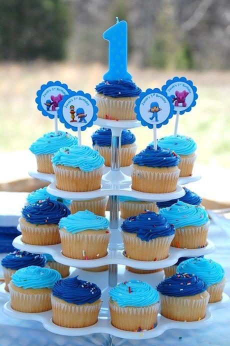 Pocoyo Cupcakes