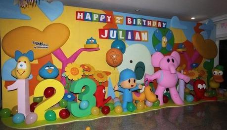 Pocoyo party decoration