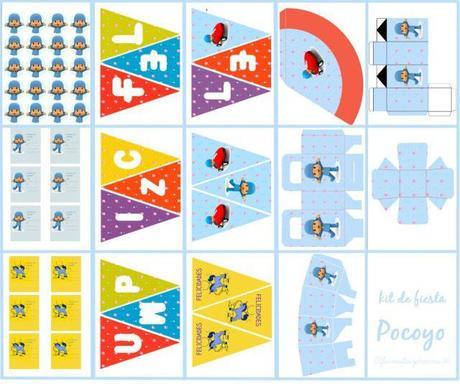 Kit fiesta Pocoyo