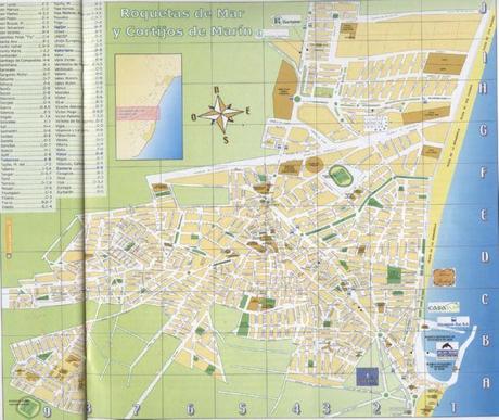 LRG Magazine - Roquetas de Mar  - Mapa Roquetas de Mar