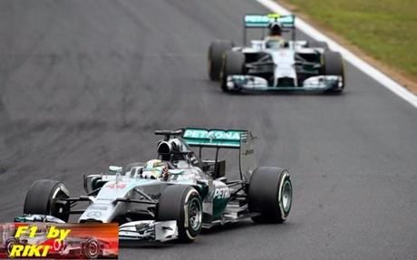 ANALISIS DE LA ACTUACION DEL EQUIPO AMG MERCEDES F1 TEAM EN LA PRIMERA MITAD DEL 2014