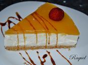 Tarta Fría Queso Naranja