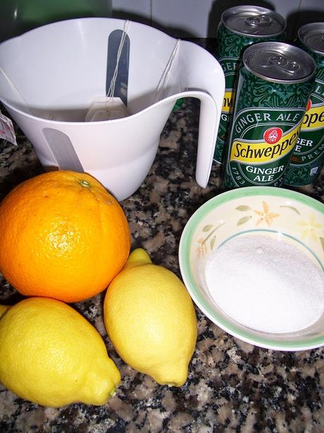 TÉ FRIO CON MENTA Y MELISA