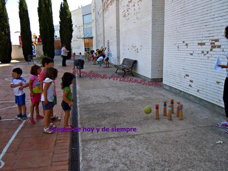 Nuestros Juegos de hoy y de siempre en el C.P. Felix Grande de Tomelloso