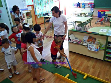 Nuestros Juegos de hoy y de siempre en el C.P. Felix Grande de Tomelloso