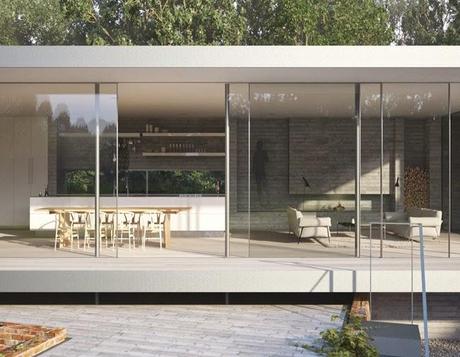 Casa Minimalista en Suffolk  /  Minimal Style House in Suffolk