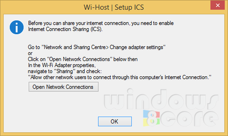 -conexión de internet para compartir-1 permitirá