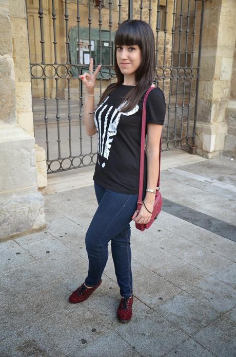 Yoyomelody: Zebra print t-shirt!!!!