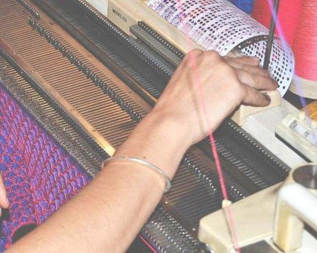 Maquinando en mi máquina ! knit2