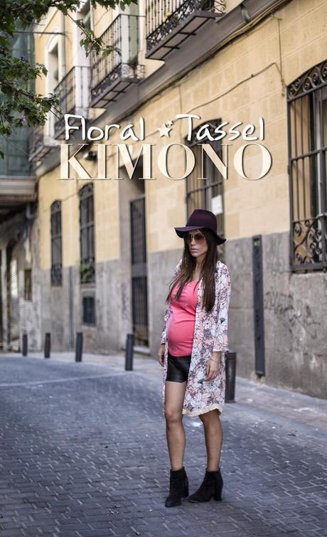 street style barbara crespo floral tassel kimono sheinside sheinsider fashion blogger outfit blog de moda