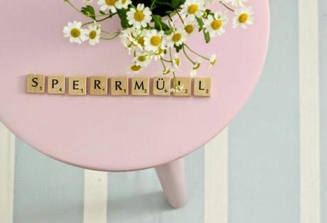 Antes y después: DE TABURETE A MESA AUXILIAR COLOR PASTEL