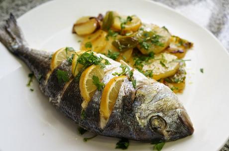 DORADA AL HORNO