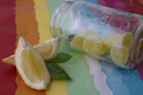 Gominolas caseras de mojito Gominolas caseras de mojito