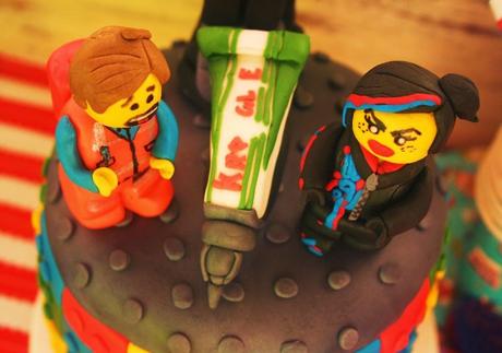 Lego Movie Cake