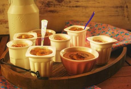 Arroz con leche chocolateado (Rice pudding with chocolate)