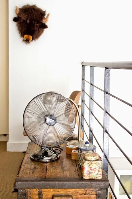 Stéphanie en su apartamento de París