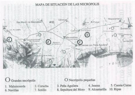 Necrópolis en los Montes de Toledo.