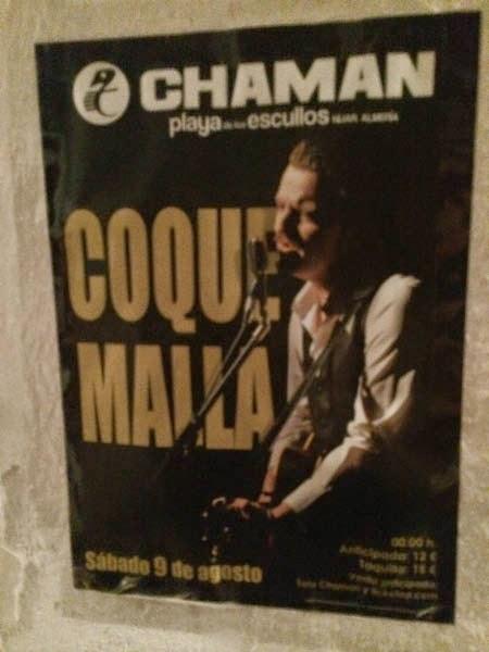 COQUE MALLA - 09/08/2014 Chaman (Almería)