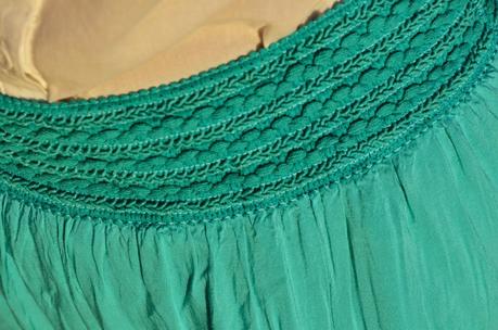 Outfit - Long Turquoise Skirt