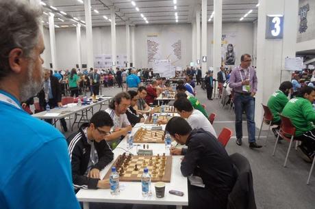 Ronda 10 del Open vamos a la mesa 40 contra Chile