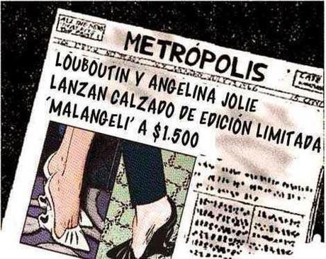 Front page cómic - zapatos Maléfica o Malangeli