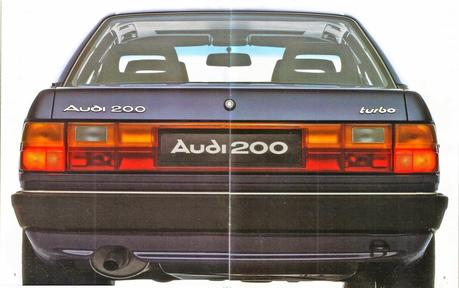 Audi 200, un auto de lujo