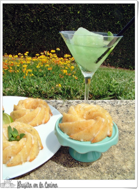 Mini Bundt Cake Mojito (Parrot bay)