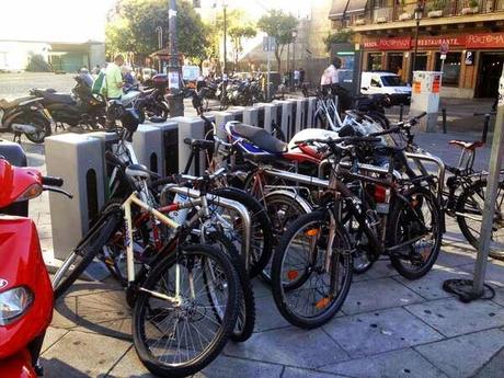 Bicis locas en Madrid