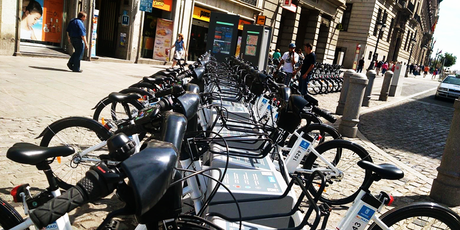 Bicis locas en Madrid