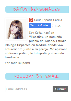 Cambiar los títulos de la sidebar en Blogger