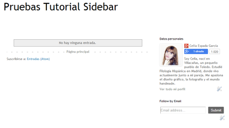 Cambiar los títulos de la sidebar en Blogger